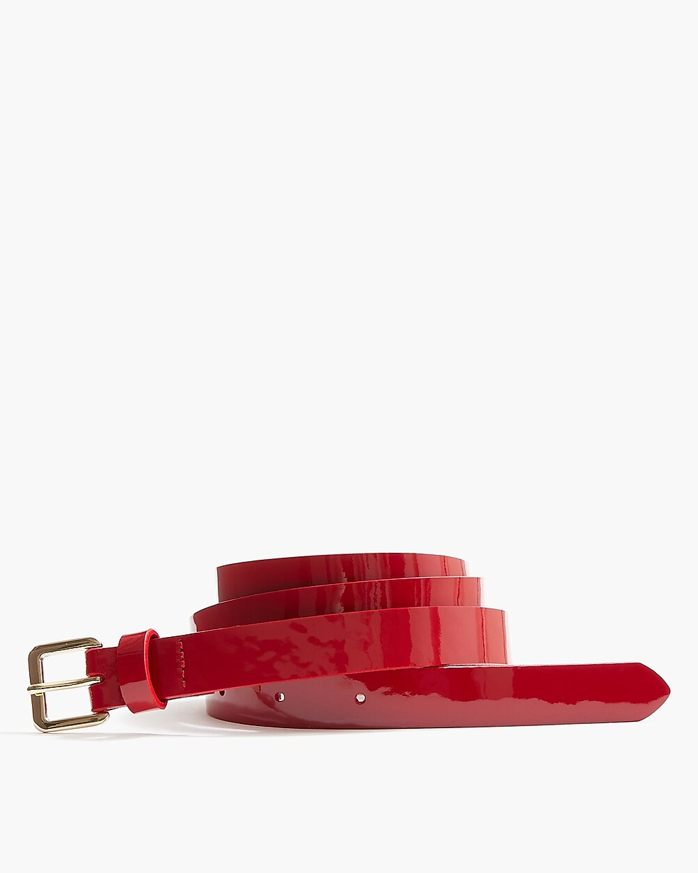 Patent leather skinny belt | J.Crew Factory