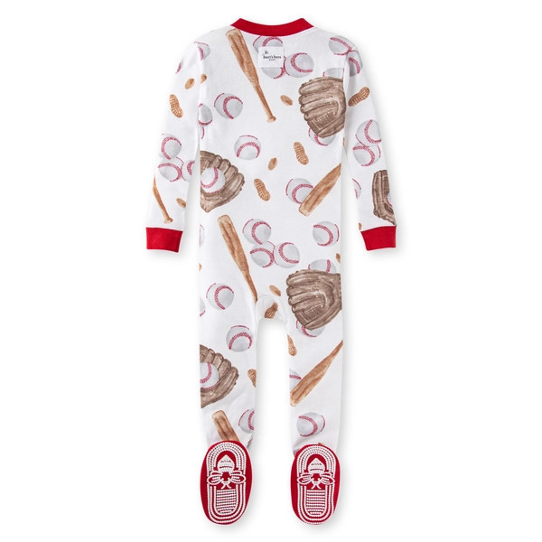 Baseball Organic Cotton Pajamas - 12 Months | Burts Bees Baby