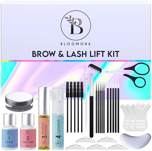 Lash Lift Kit & Eyebrow Lamination Kit, At-Home Brow Lamination, Beginner/Professional, 2-in-1 So... | Amazon (US)