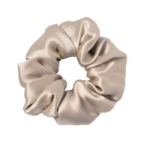 LilySilk 100% Silk Scrunchies for Hair Coffee 19 Momme Pure Mulberry Silk Hair Ties Ropes for Wom... | Amazon (US)