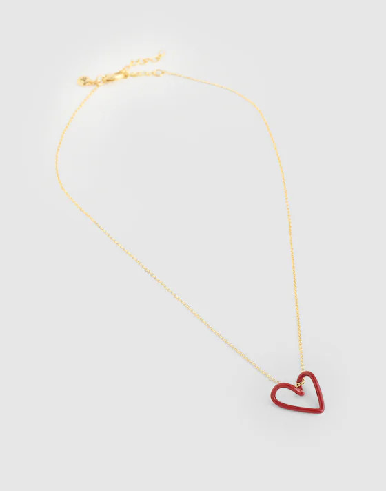 Looped Heart Choker Necklace | Madewell
