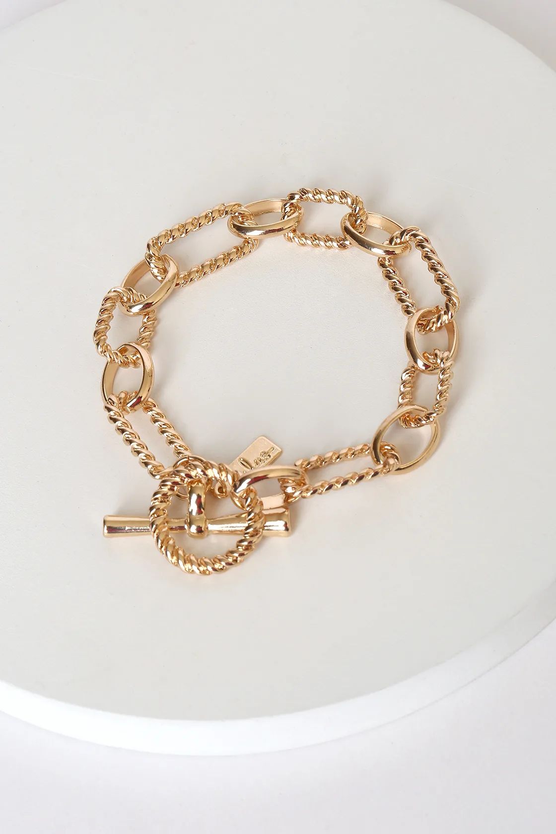 Linked To You Gold Chain Bracelet | Lulus (US)