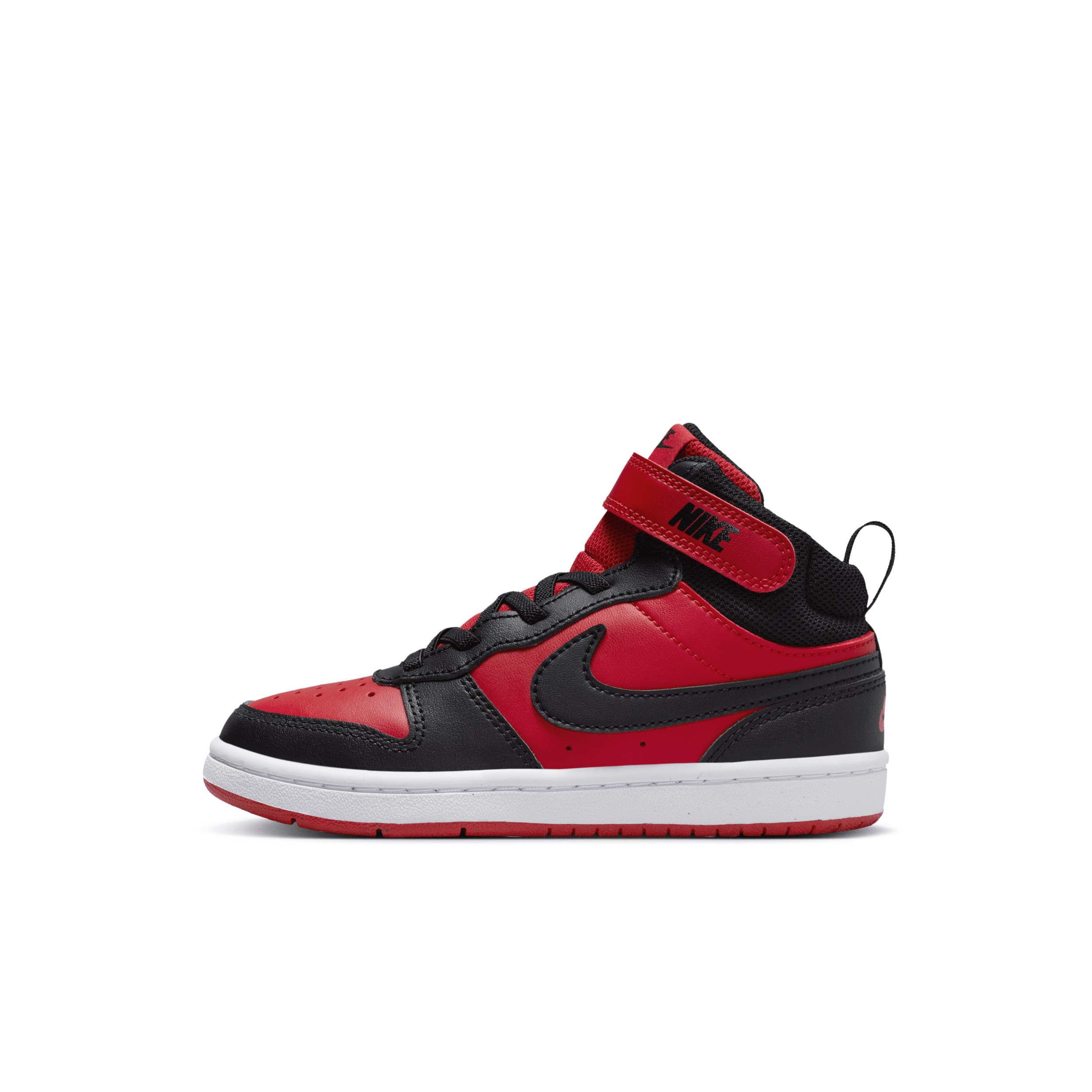 Nike Court Borough Mid 2 Little Kids' Shoes in Red | CD7783-602 | Nike (US)
