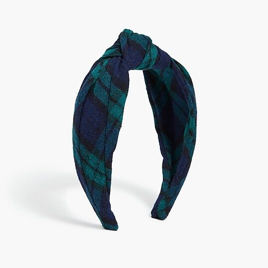 Black Watch plaid knot headbandItem BA984 
 
 
 
 
 There are no reviews for this product.Be the ... | J.Crew Factory