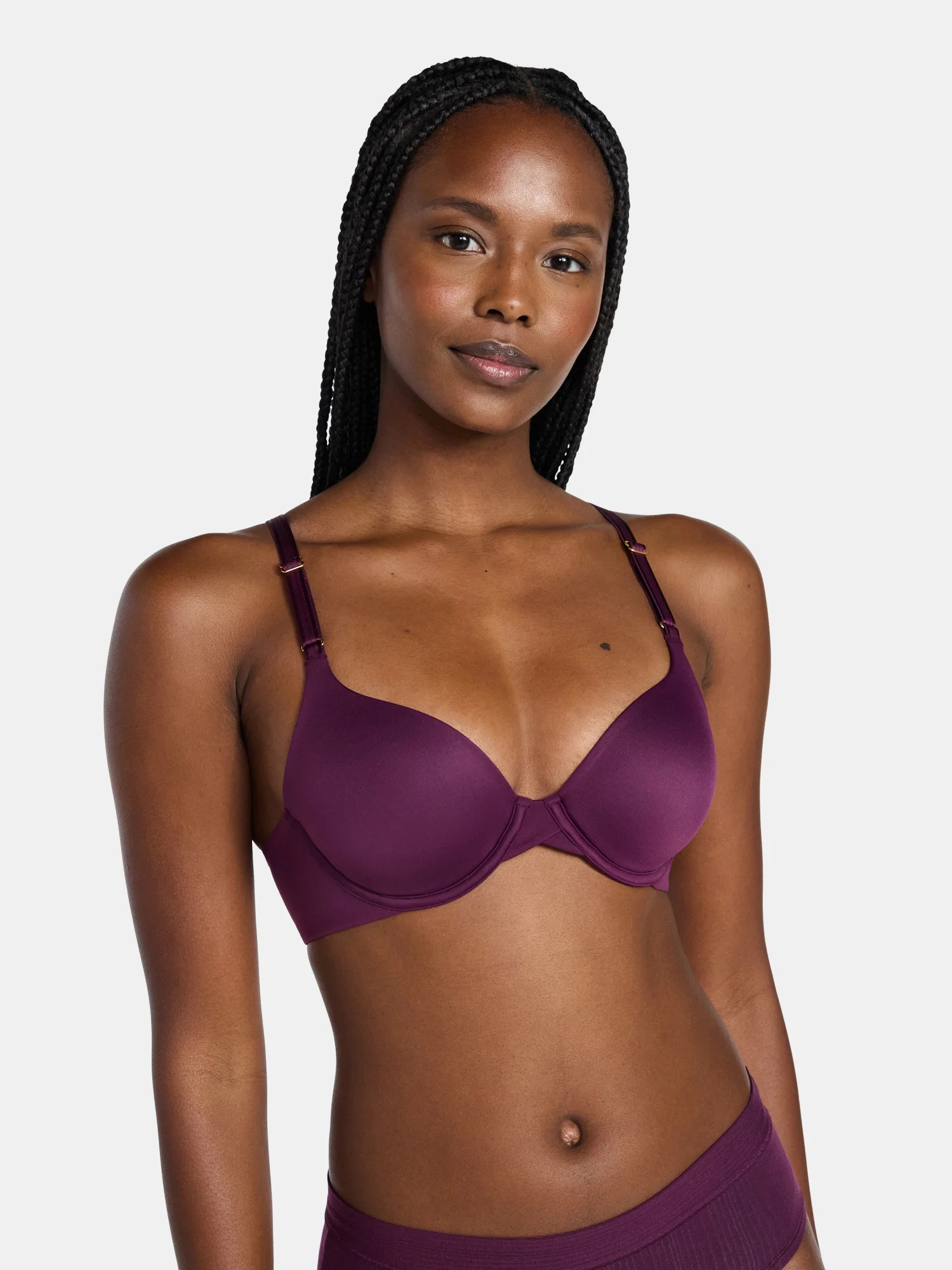Joyspun Women's Smoothing T-Shirt Bra, Sizes 34B-40DDD | Walmart (US)