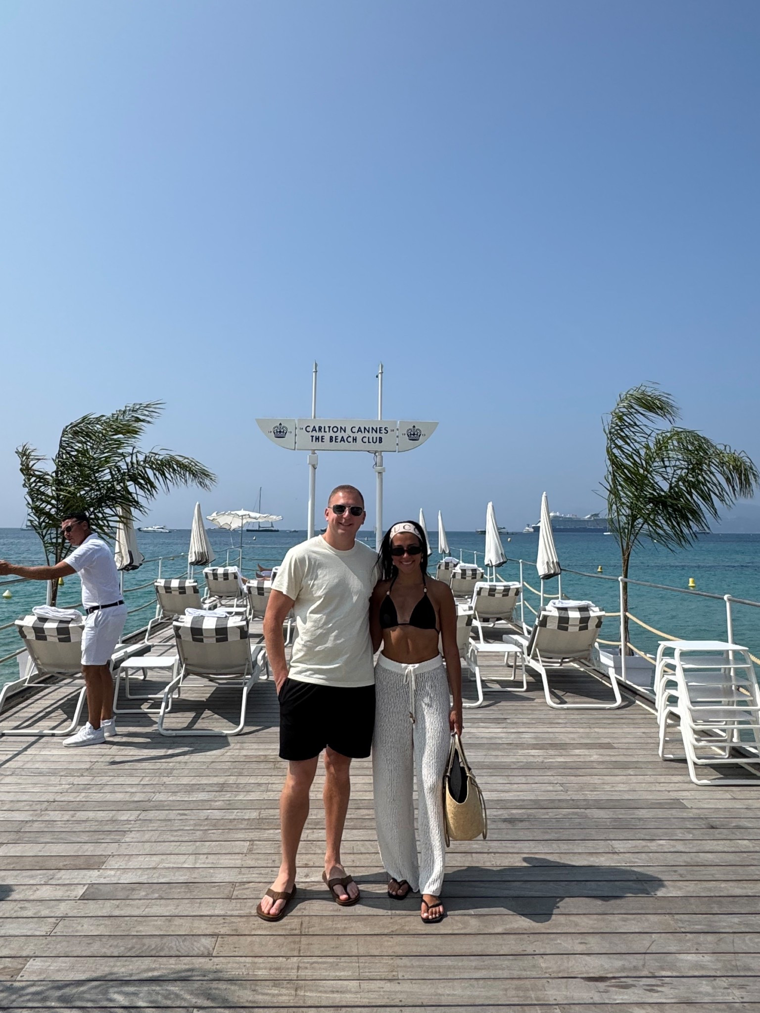 Euro summer outfit inspo. Today at Carlton Cannes beach club in France! 🇫🇷 

#LTKStyleTip #LTKSummerEdit