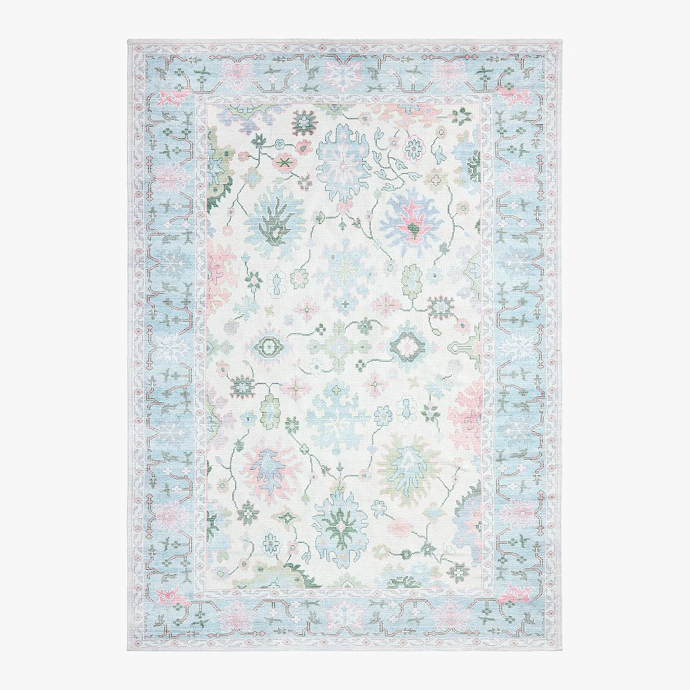 Ava Washable Rug | Pottery Barn Teen
