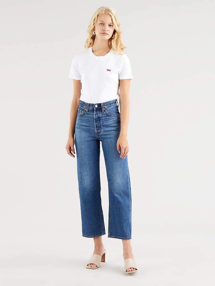 Ribcage Straight Ankle Jeans | Levi's (UK)