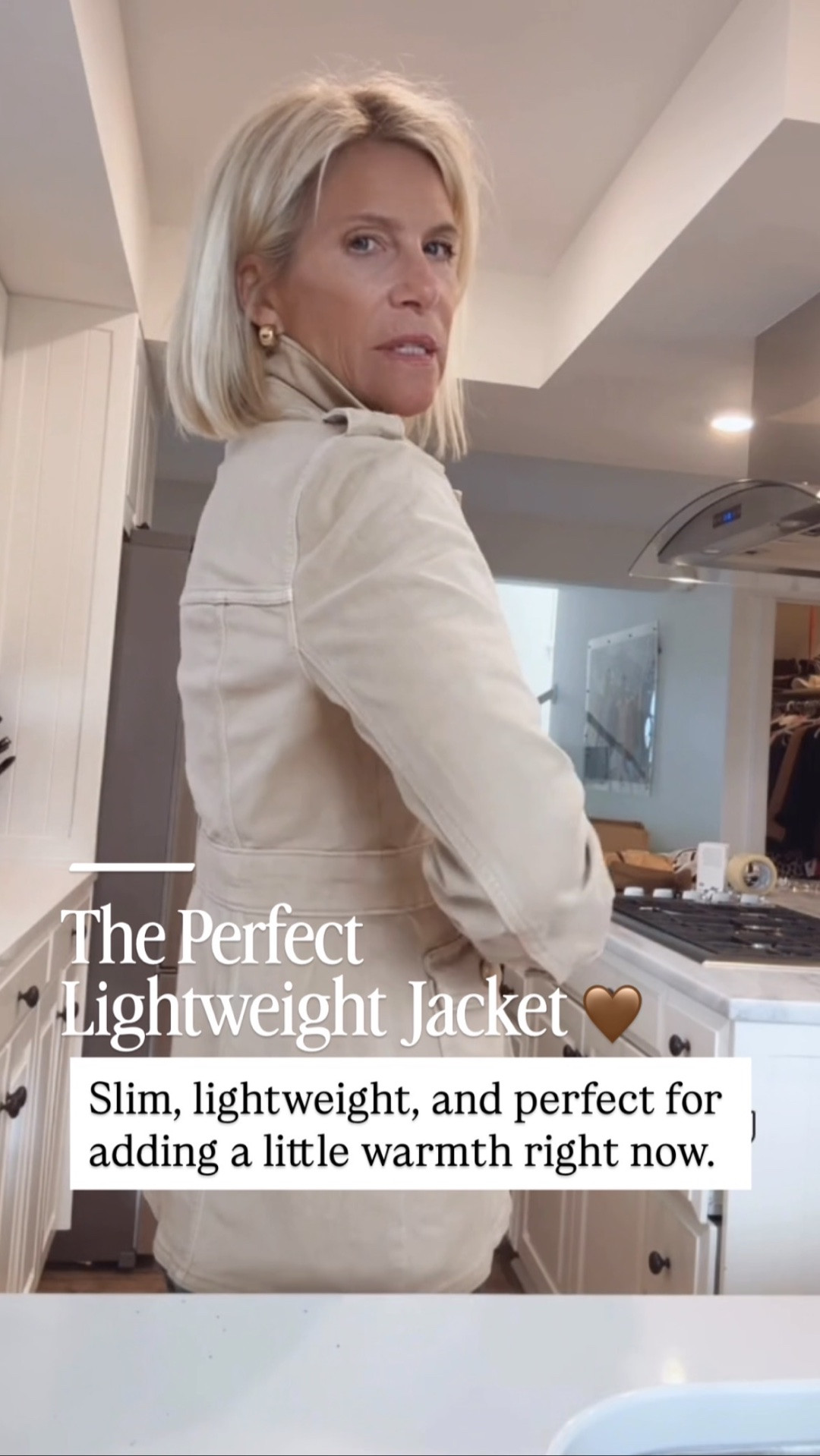 I love how slim and lightweight this jacket feels, no big, bulky feeling at all! It’s an easy, affordable layer that’s perfect for right now and so easy to wear every day.

👩‍💻 LTK PRO TIPS
❤️ Heart = Support my posts ;-)
🔖 Save = Get sale & restock alerts for the things you love!
📋 Lists = Keep favorites organized (List ideas: Christmas, Birthdays, and Vacations!)
📲 Share = Send lists and products to a friend (or your daughters like me).
💬 Comment = Ask me anything, and I'll answer. ;-)

#LTKootd #LTKSeasonal #LTKOver40