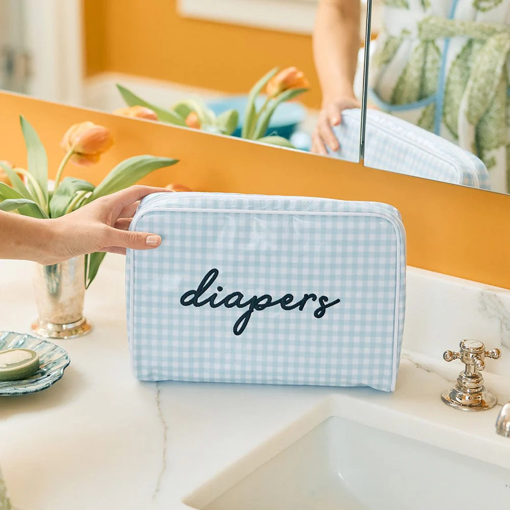 Large Patterned Toiletry Bag | Weezie Towels