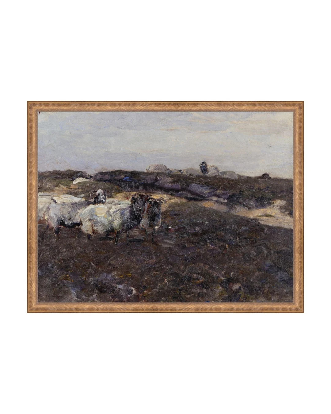 Sheep Flock. Moody Hills Art Print. Landscape Wall Art. Vintage Sheep Flock Art Print. Art Print.... | Etsy (US)