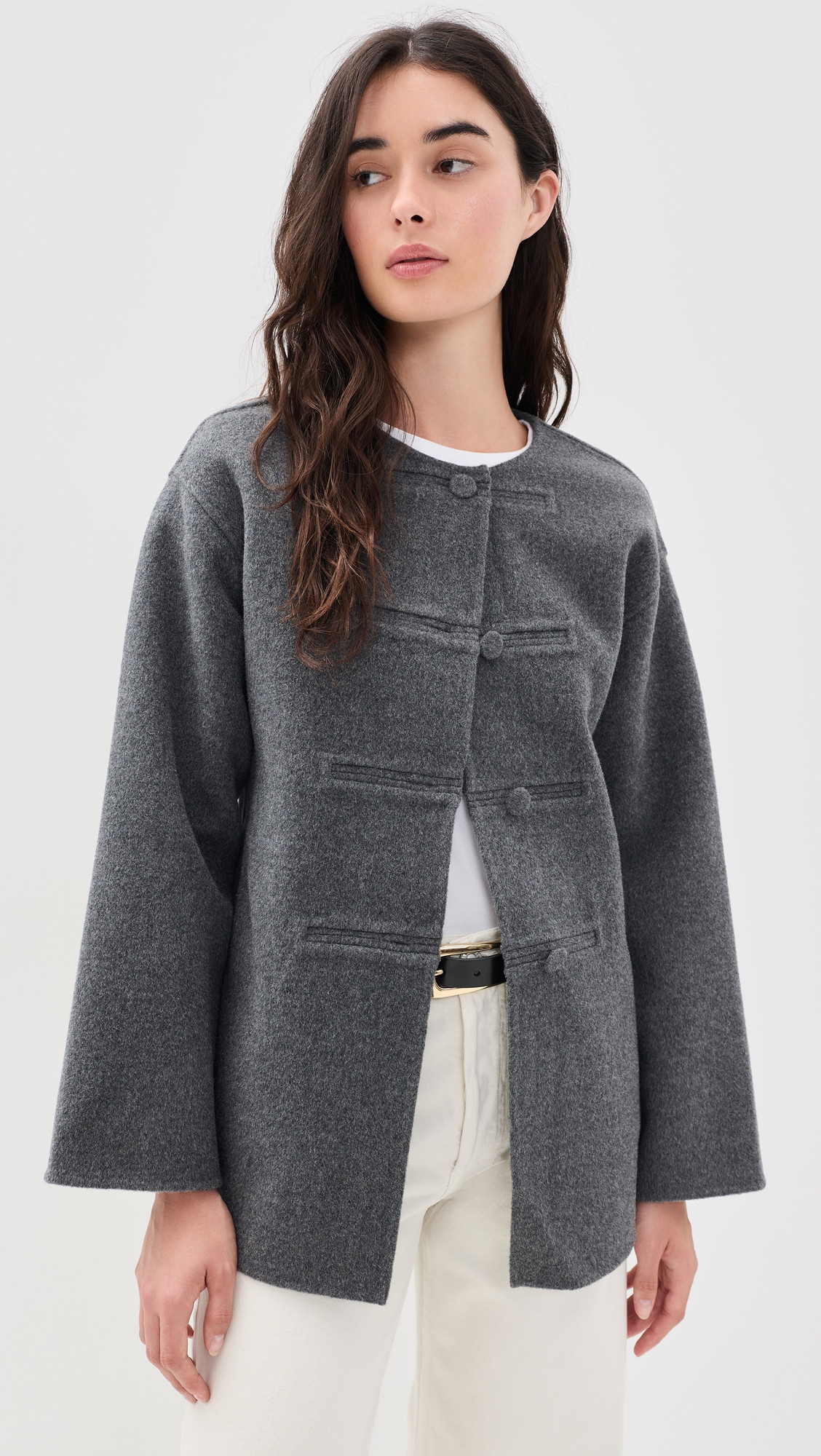 ALIGNE Anouk Jacket Grey Marl 2 | Shopbop