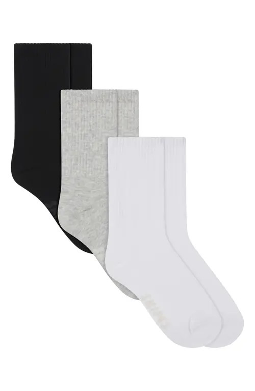 SKIMS 3-Pack Sport Socks in Core Multi at Nordstrom, Size Small | Nordstrom
