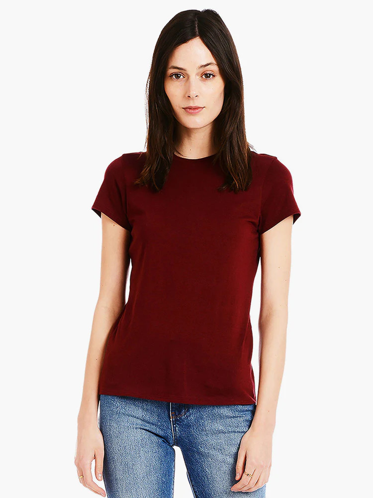 Women's Fitted Crew Marcy Tee - Mott & Bow | Mott & Bow