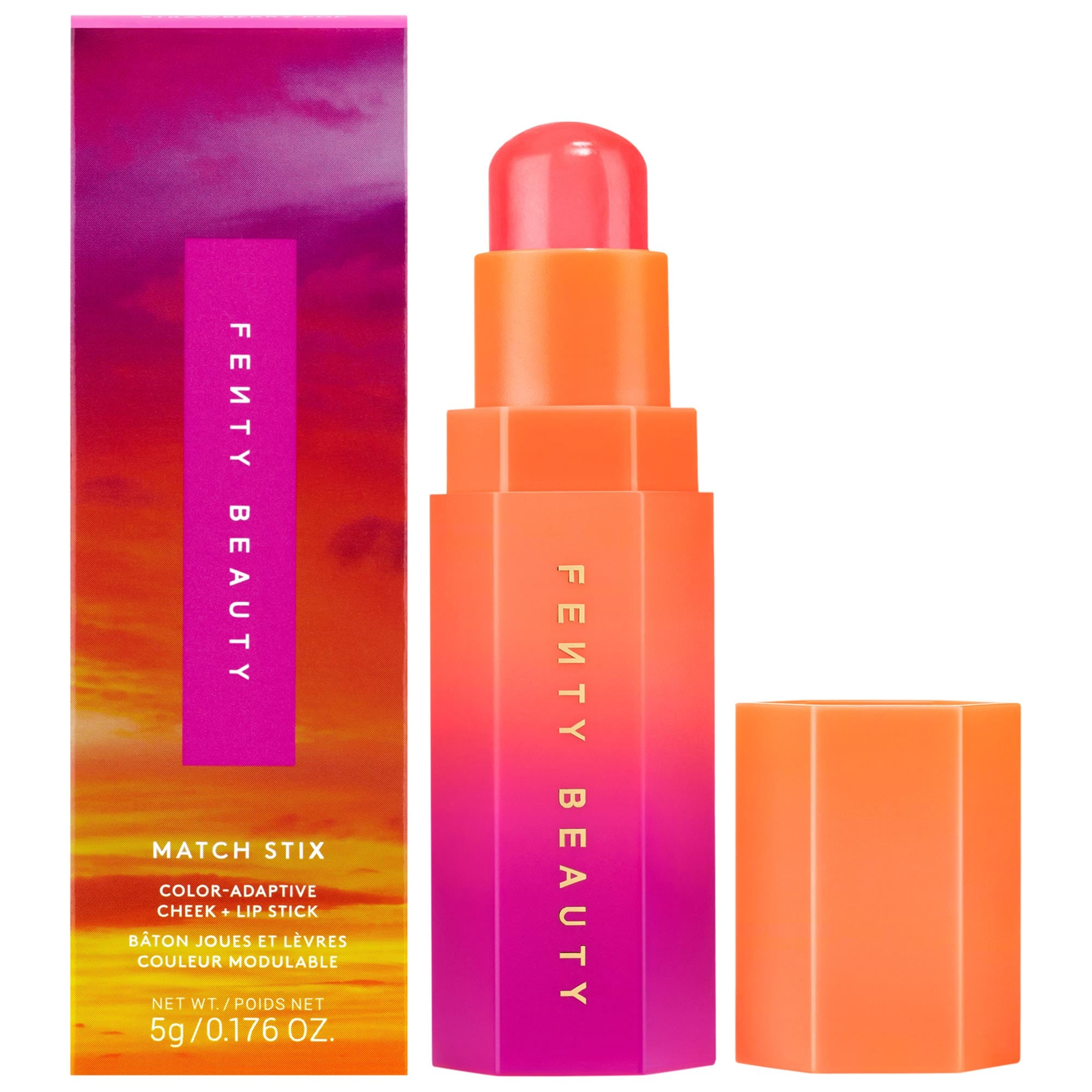 Fenty Beauty by Rihanna Match Stix Color-Adaptive Cheek + Lip Stick Strawberry Pop 0.176 oz / 5 g | Sephora (US)