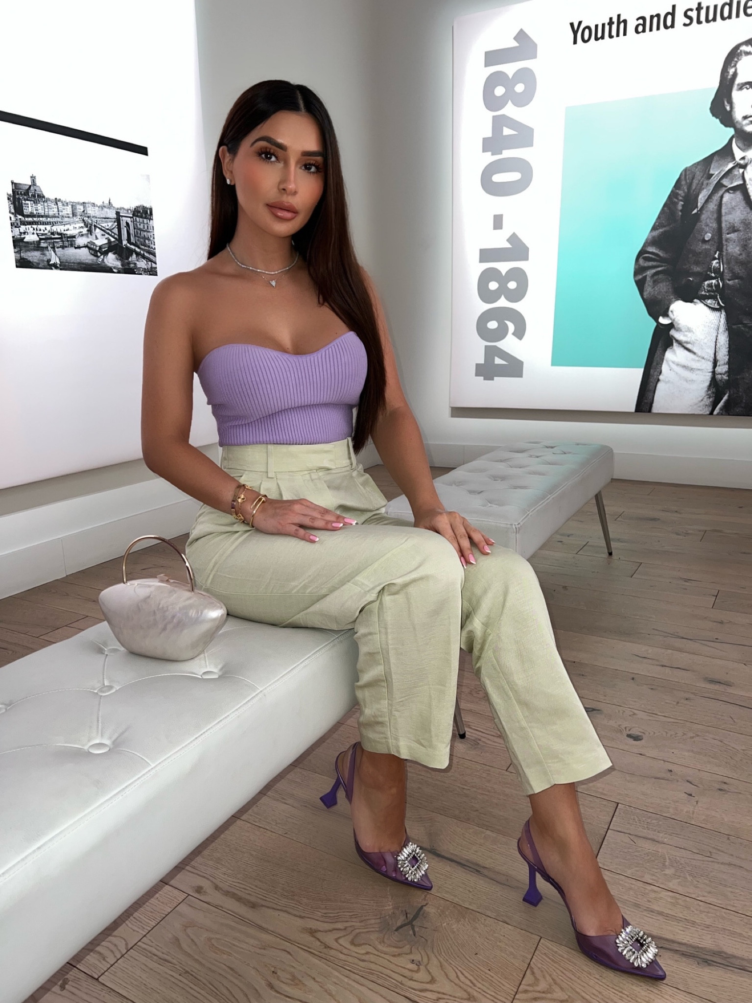 Spring outfit idea 🪷💜

#LTKshoecrush #LTKstyletip #LTKitbag