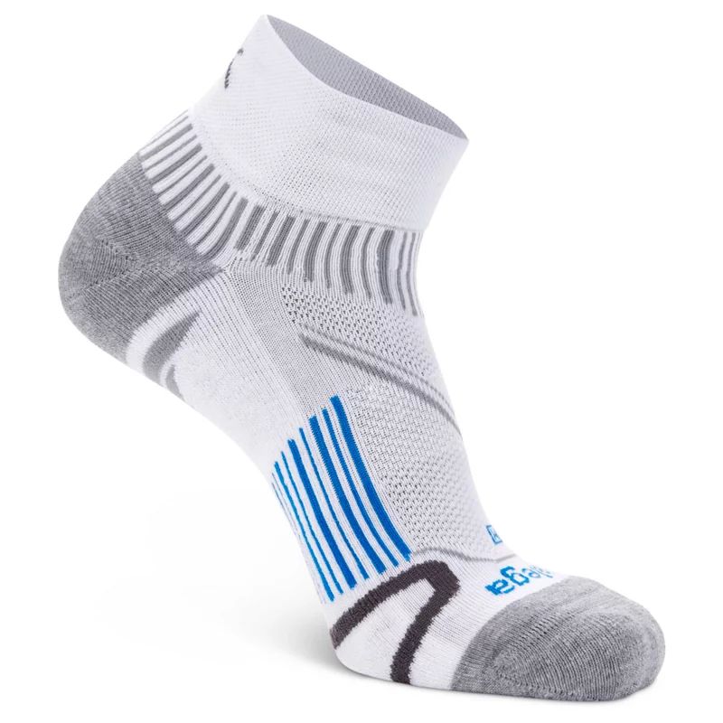 Balega Enduro Quarter Socks 1 Pack White/Blue, Medium - Athletic Socks at Academy Sports | Academy Sports + Outdoors