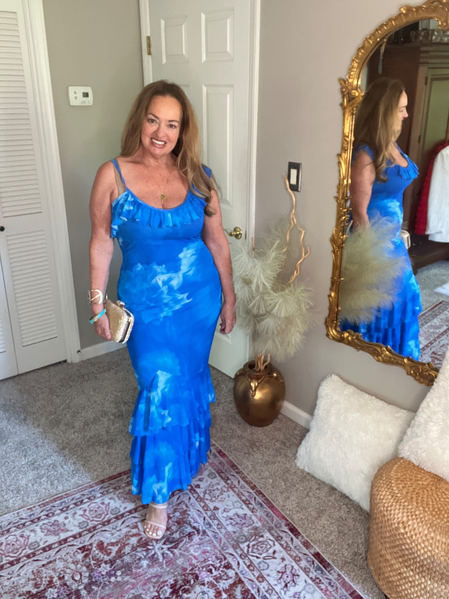 Mermaid floral stunning maxi dress.

#LTKootd #LTKWedding #LTKTravel