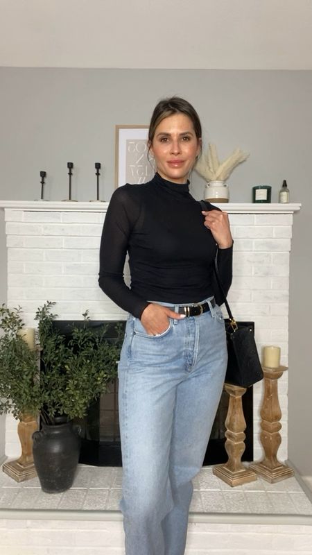 Abercrombie sale !
Sheer turtleneck top under $30 
Abercrombie straight leg jeans on sale 

#LTKfindsunder50 #LTKMostLoved #LTKsalealert