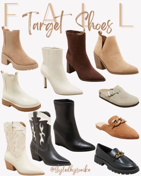 Fall shoes
Target shoe sale
Boots
Booties


#LTKsalealert #LTKfindsunder50 #LTKshoecrush