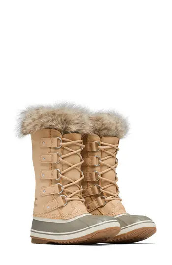 SOREL Joan of Arctic Waterproof Boot in Ceramic/Gum 2 at Nordstrom Rack, Size 8.5 | Nordstrom Rack