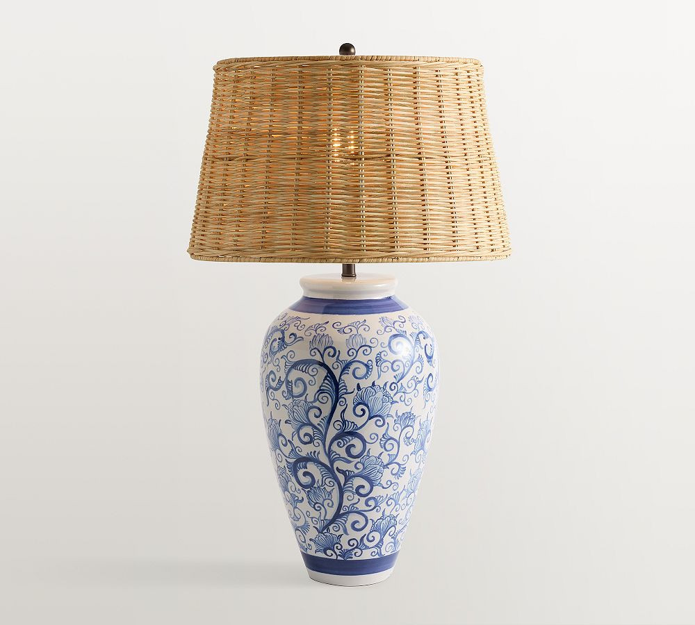Edith Ceramic Table Lamp (29") | Pottery Barn (US)