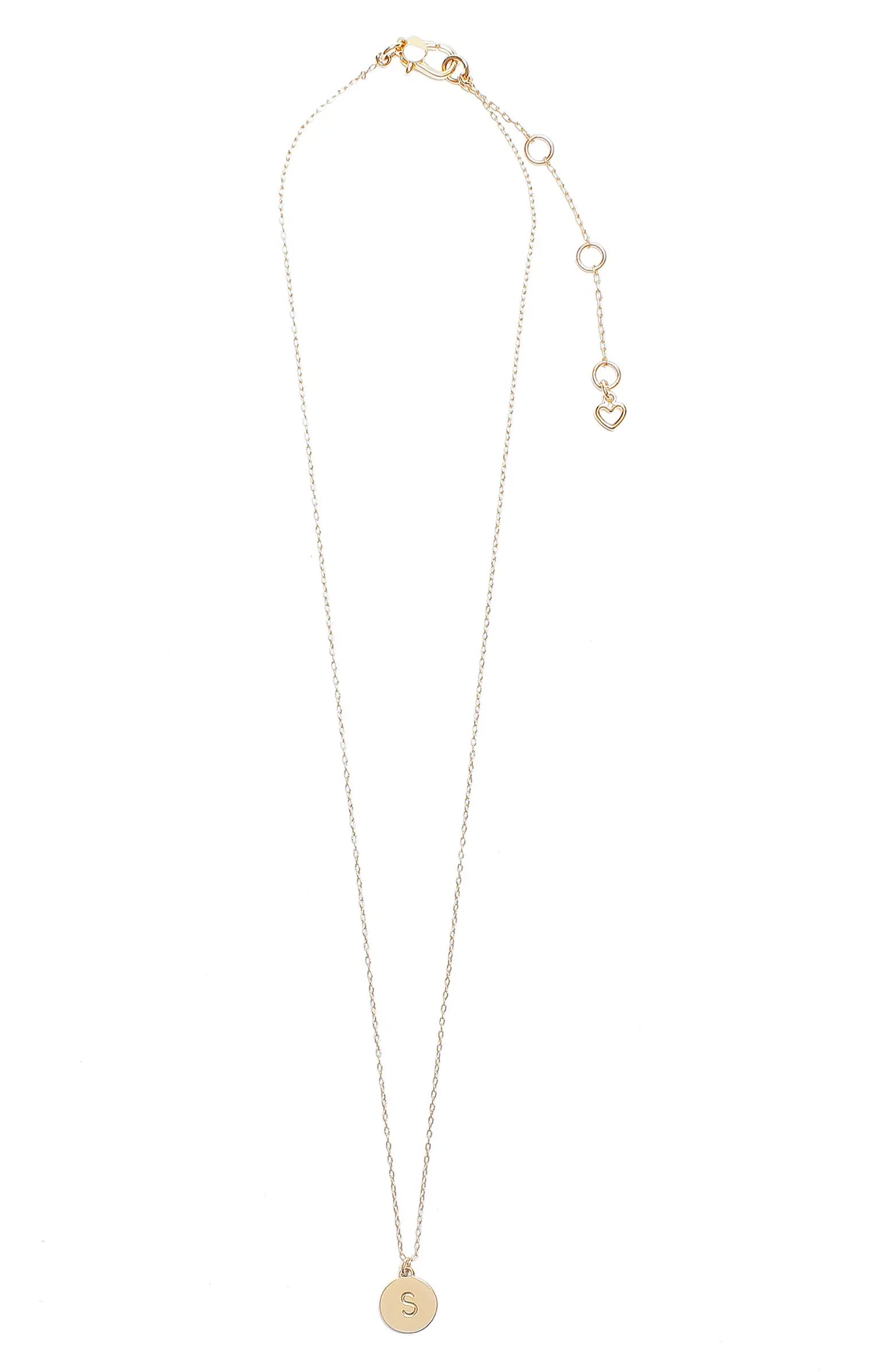 mini initial pendant necklace | Nordstrom