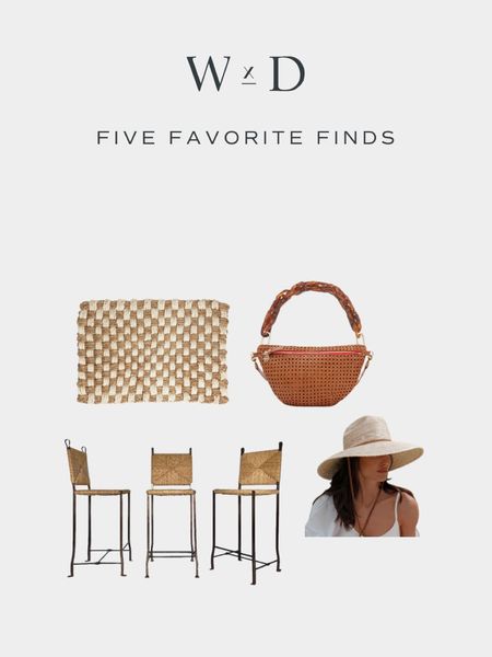 Vintage wrought iron and rush stools, my new favorite bag, & more — this week’s Five Favorite Finds.

#LTKhome #LTKitbag #LTKtravel