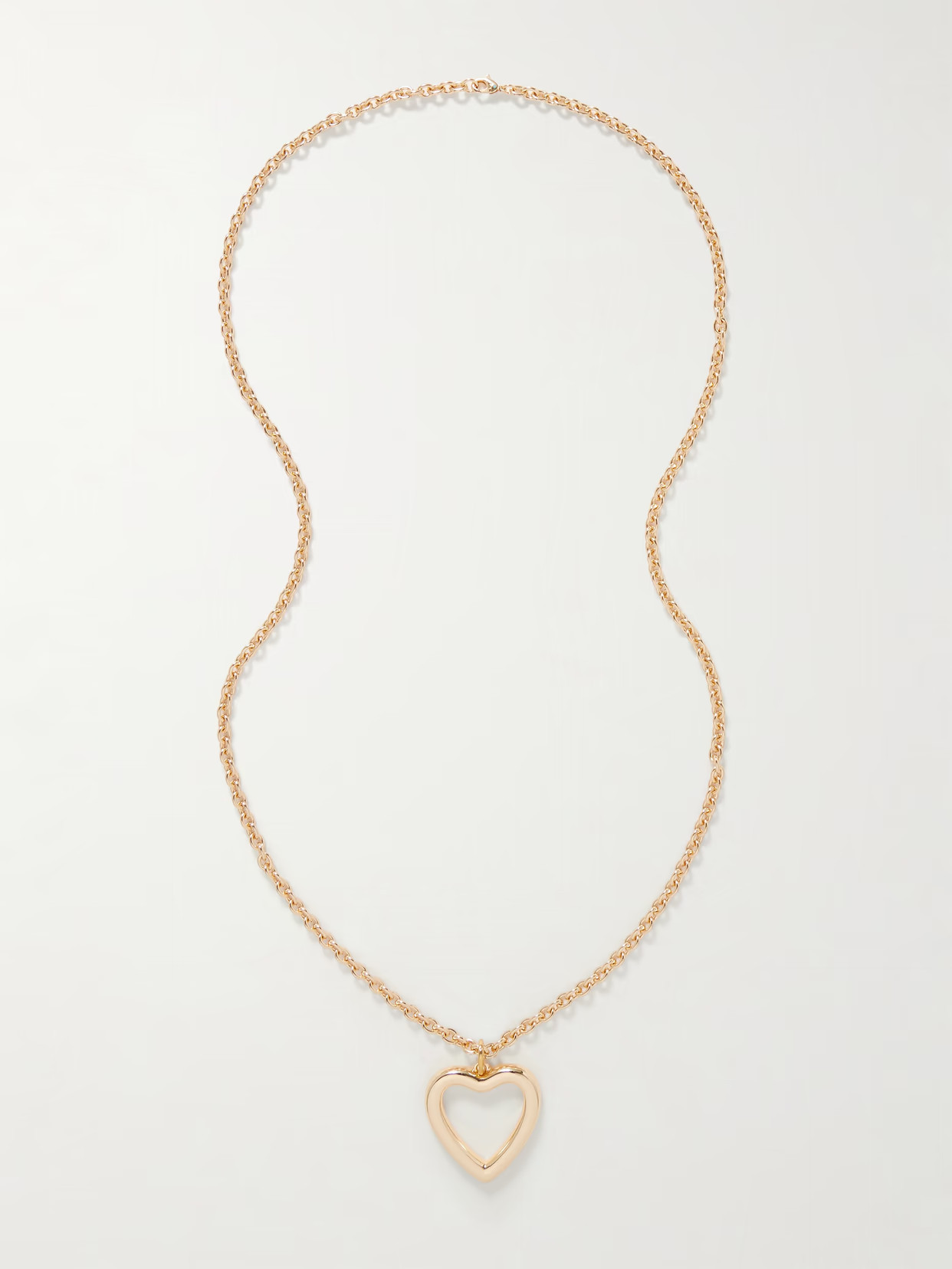 Roxanne Assoulin - The Open Heart Gold-tone Necklace - One size | NET-A-PORTER (UK & EU)