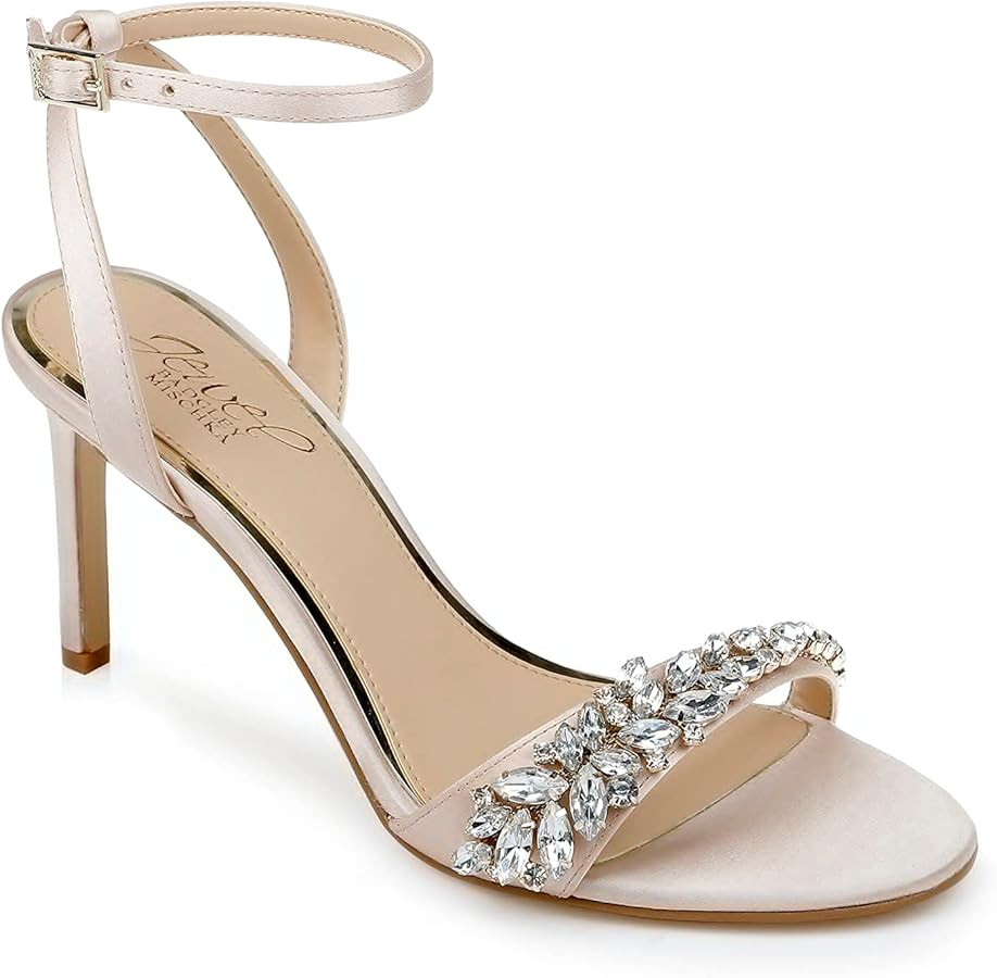 Jewel Badgley Mischka Dallyce Ankle Strap Stiletto Sandal | Amazon (US)