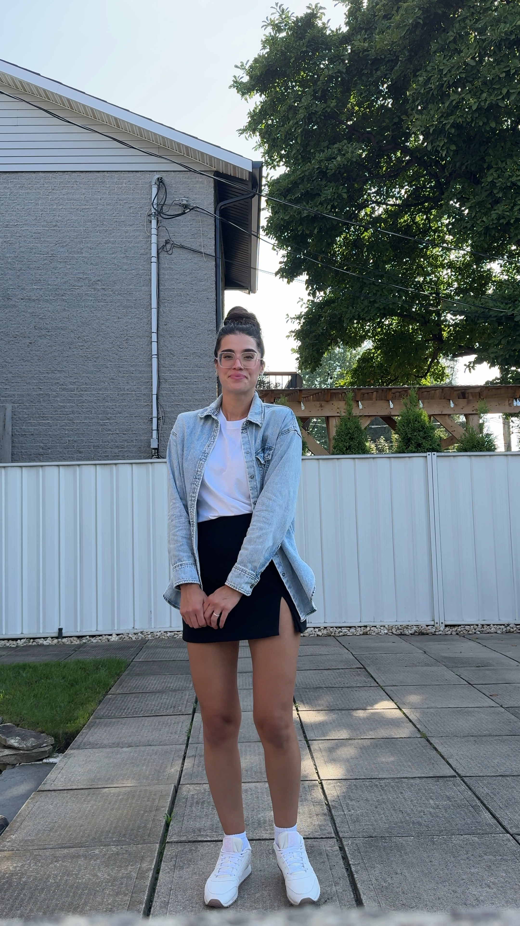 Girly fall outfits , 
Denim thin shacket , ankle socks 


#LTKSaleAlert #LTKFindsUnder50 #LTKFindsUnder100 #LTKSeasonal #LTKStyleTip