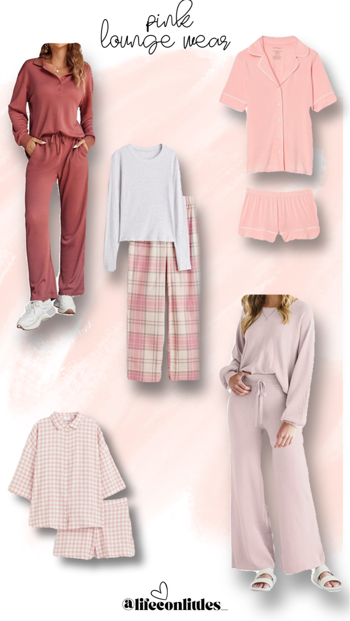 CUTE and SIMPLE pink loungewear! 😍💖 perfect for that Valentine mood! 

#LTKSeasonal #LTKunder50