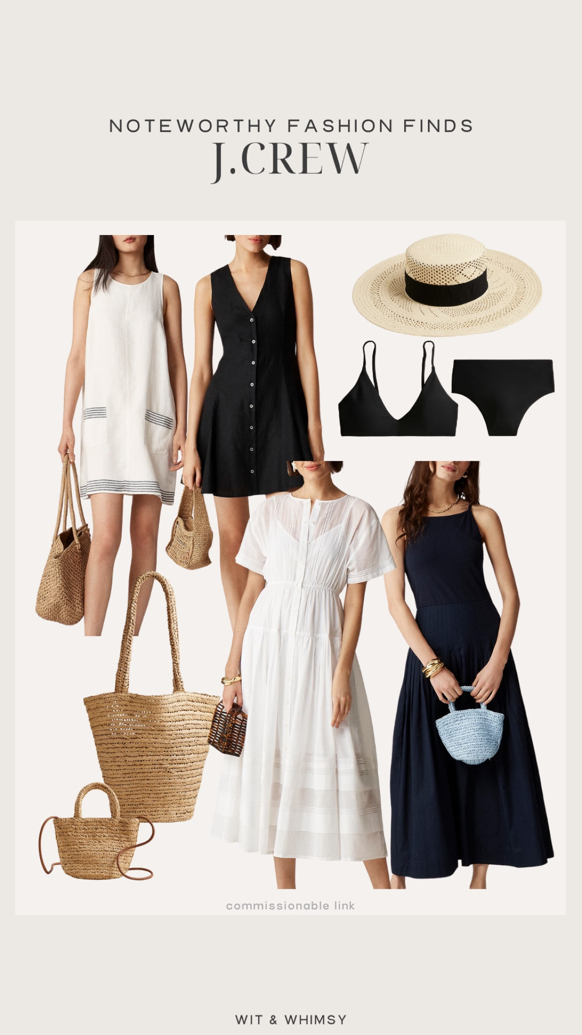 Noteworthy spring and summer finds from J.Crew 

#LTKSeasonal