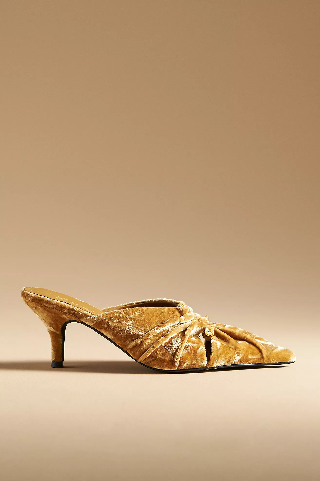 Jeffrey Campbell Velvet Mule Heels | Anthropologie (US)