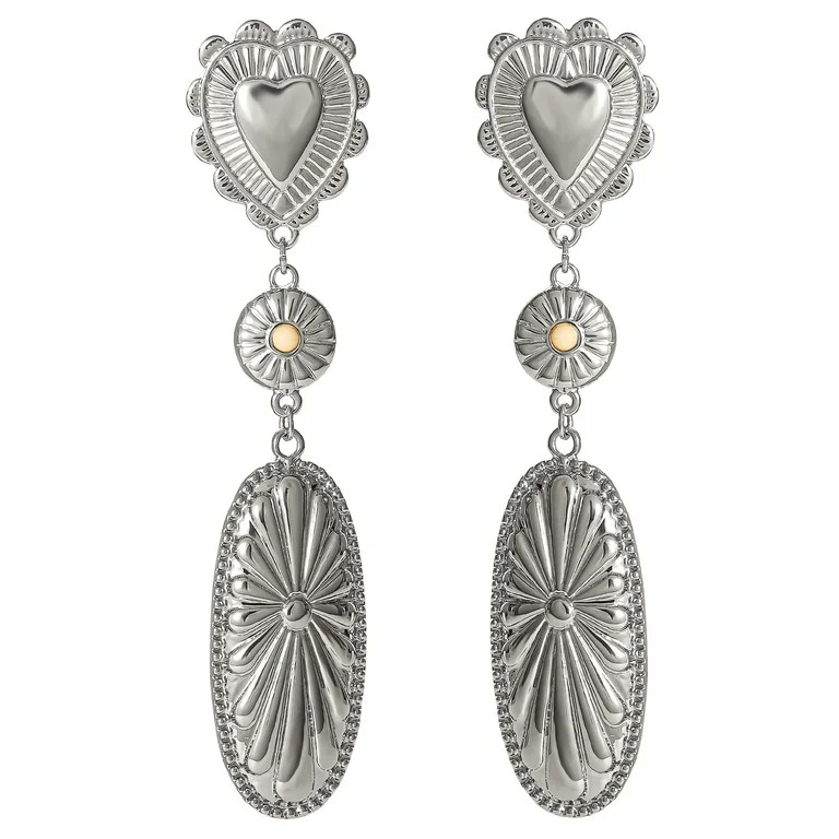 Jessica Simpson Heart Drop Earring | Walmart (US)