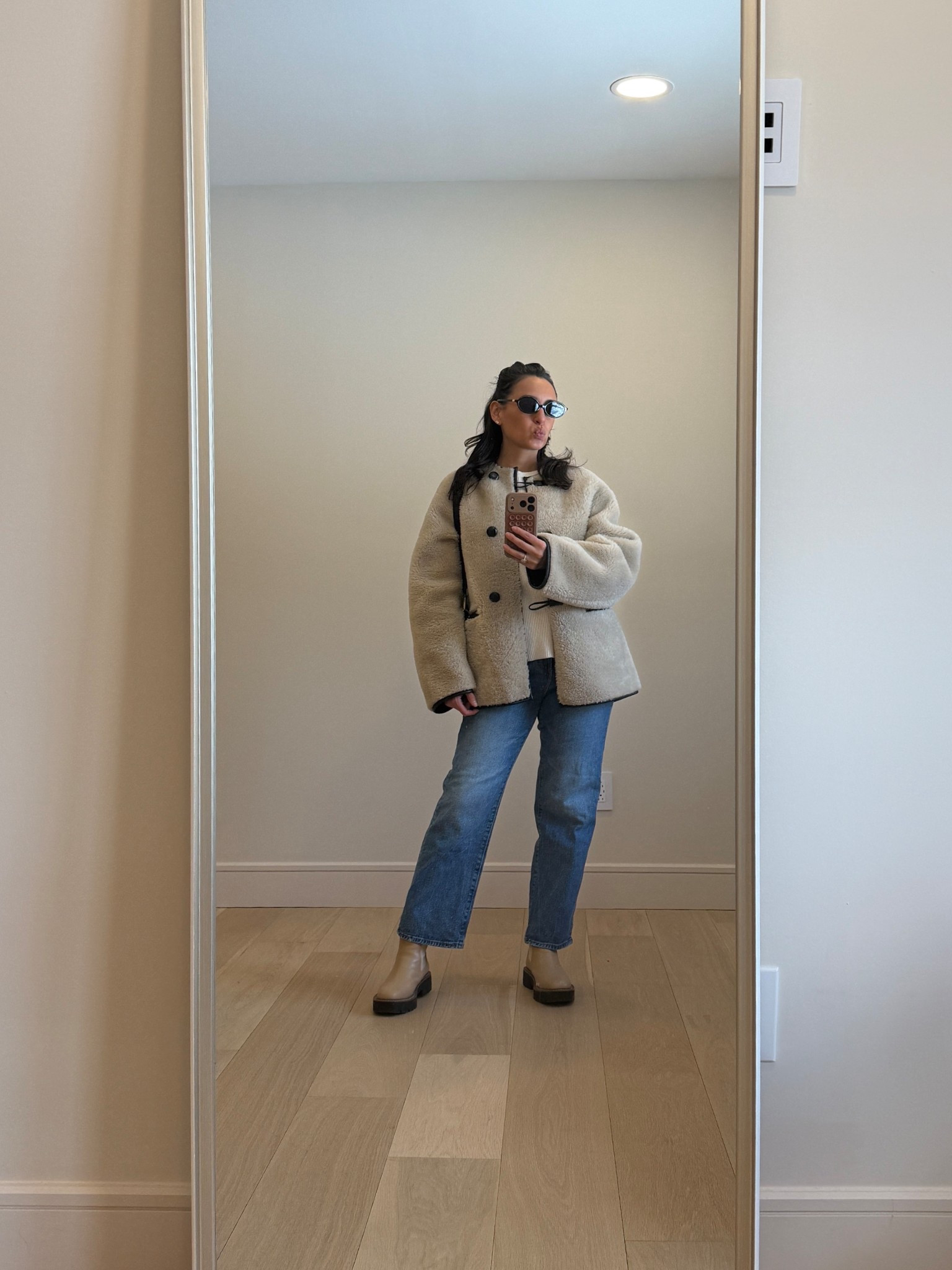 Easy running errands look! 
My jacket is old from mango 

#LTKBeauty #LTKootd #LTKPetite
