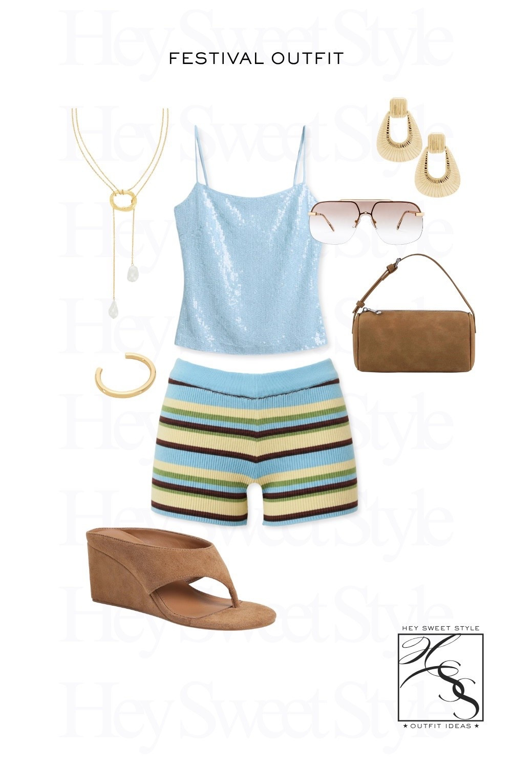 Sequins & Stripes 🌴 | Lollapalooza Outfits 2026