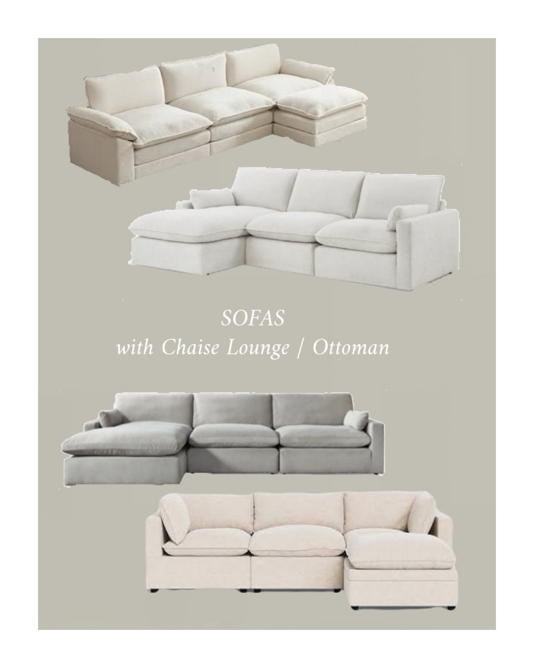 Sofas with Chaise Lounge or Ottoman as low as $580!!! 

#LTKSpringSale #LTKkids #LTKfamily