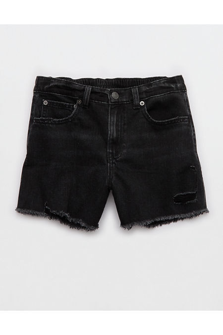 Aerie Daydream Denim Short Women's Charcoal Ash XXS | Aerie