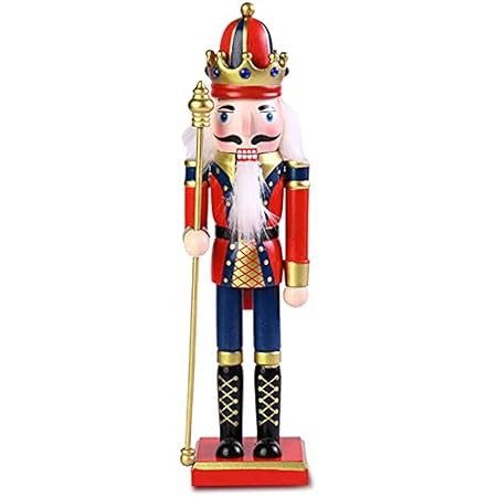 Fraser Hill Farm FFRS048-NC0-RD2 Indoor/Outdoor Oversized Christmas, 4-Ft. Candy-Look Nutcracker ... | Amazon (US)