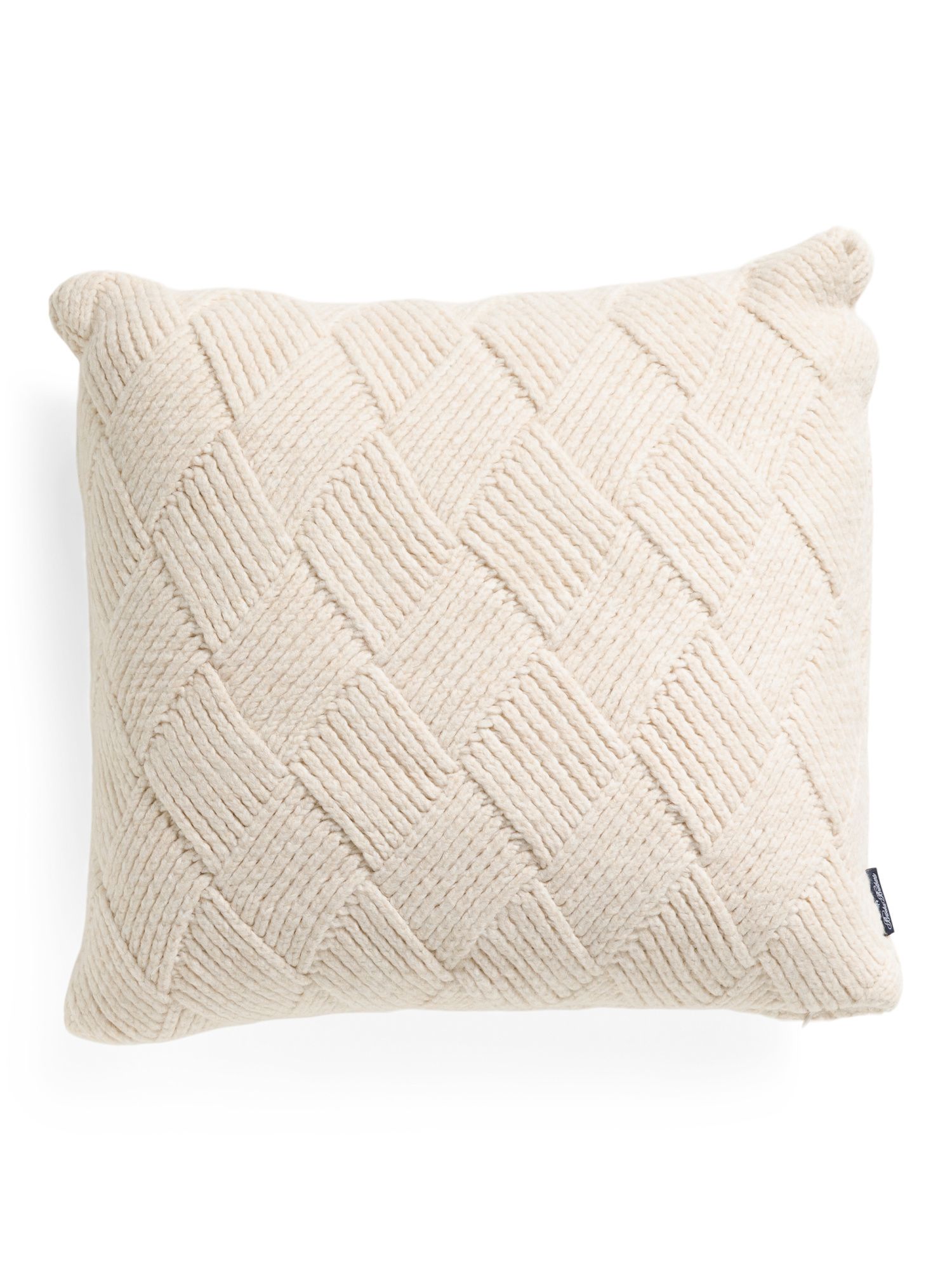 22x22 Braided Pillow | TJ Maxx