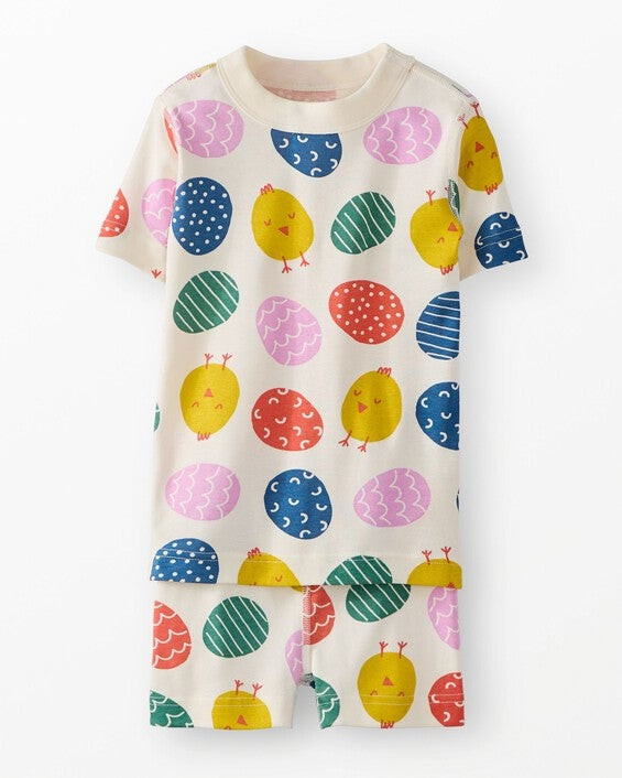 Toddler Easter HannaJams™ Pajama Set in Easter Eggs - 100% Organic Combed Cotton - Size 2 by Hanna Andersson | Hanna Andersson