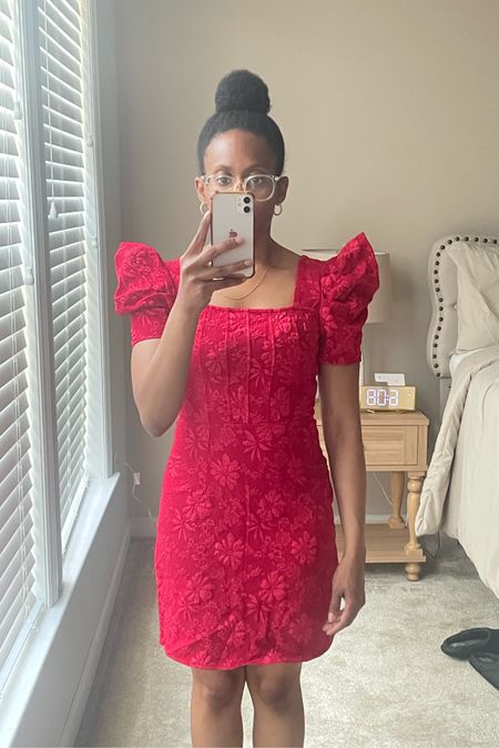 This dress is special and different. I wasn’t so sure about the shoulder design and the way it puffs out but I like it. I love the lace material and detailing. 

Red isn’t my first choice of color but I’m not mad at it. It’s the perfect amount of red and the perfect dress. I love the neckline and it’s what I needed for an upcoming trip and I love my choice. 

This dress is a size XS and is TTS. It comes in multiple colors. 

•Follow for more styles!!•

#dress #red #trip #design #shein

#LTKStyleTip #LTKWedding #LTKTravel