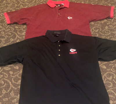 Men’s Kansas City Chiefs Vintage Puma Polo Shirt Size Large Red/Black BUNDLE?  | eBay | eBay US
