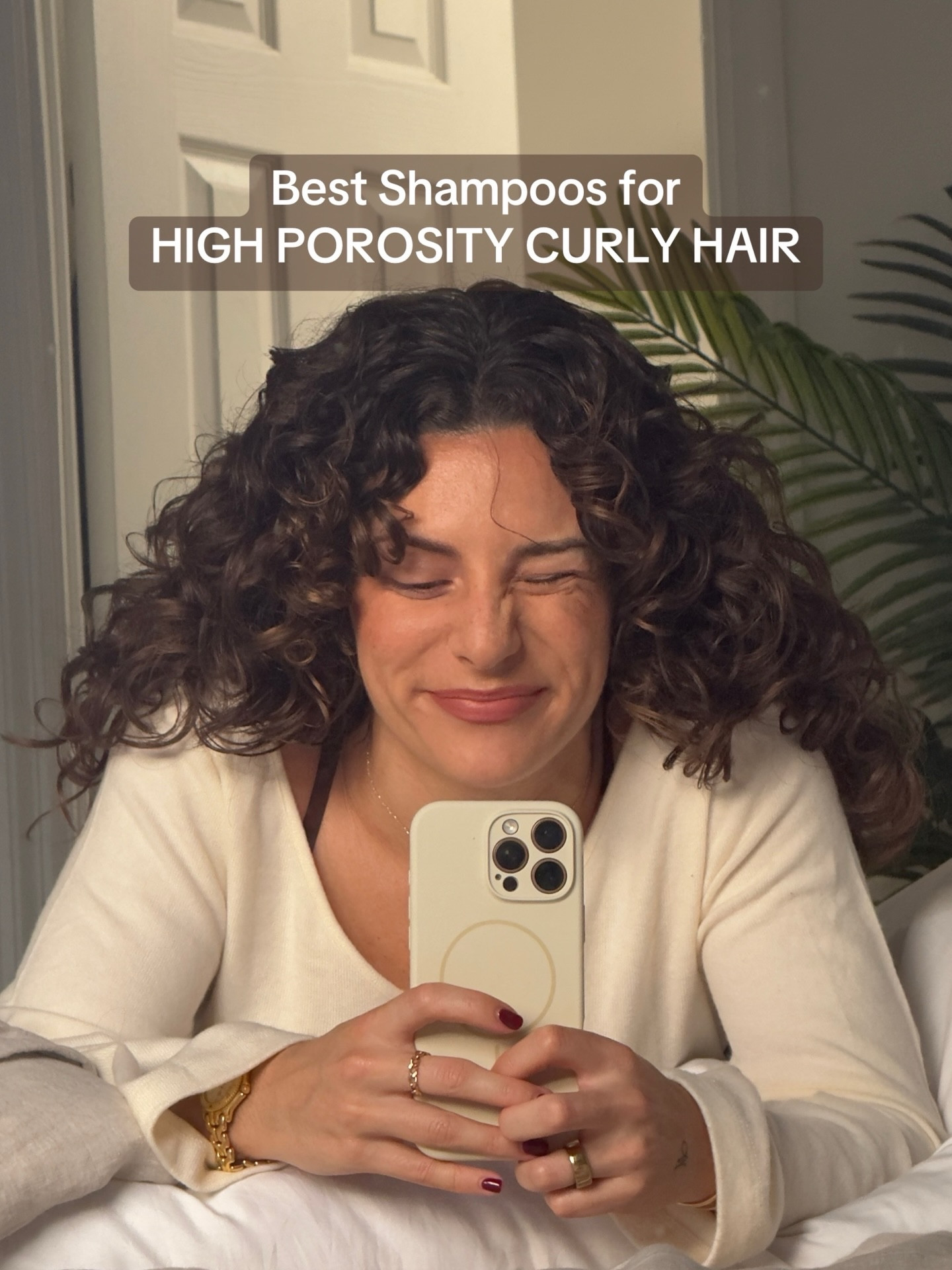 BEST SHAMPOOS for high porosity curly hair, by category 🫶🏼 I have thick, coarse, slightlyyyy bleach damaged, high porosity loose curls (2c–3a). Save this if you’re rebuilding your curly hair routine in 2026 🤍 will also link these on my Amazon!