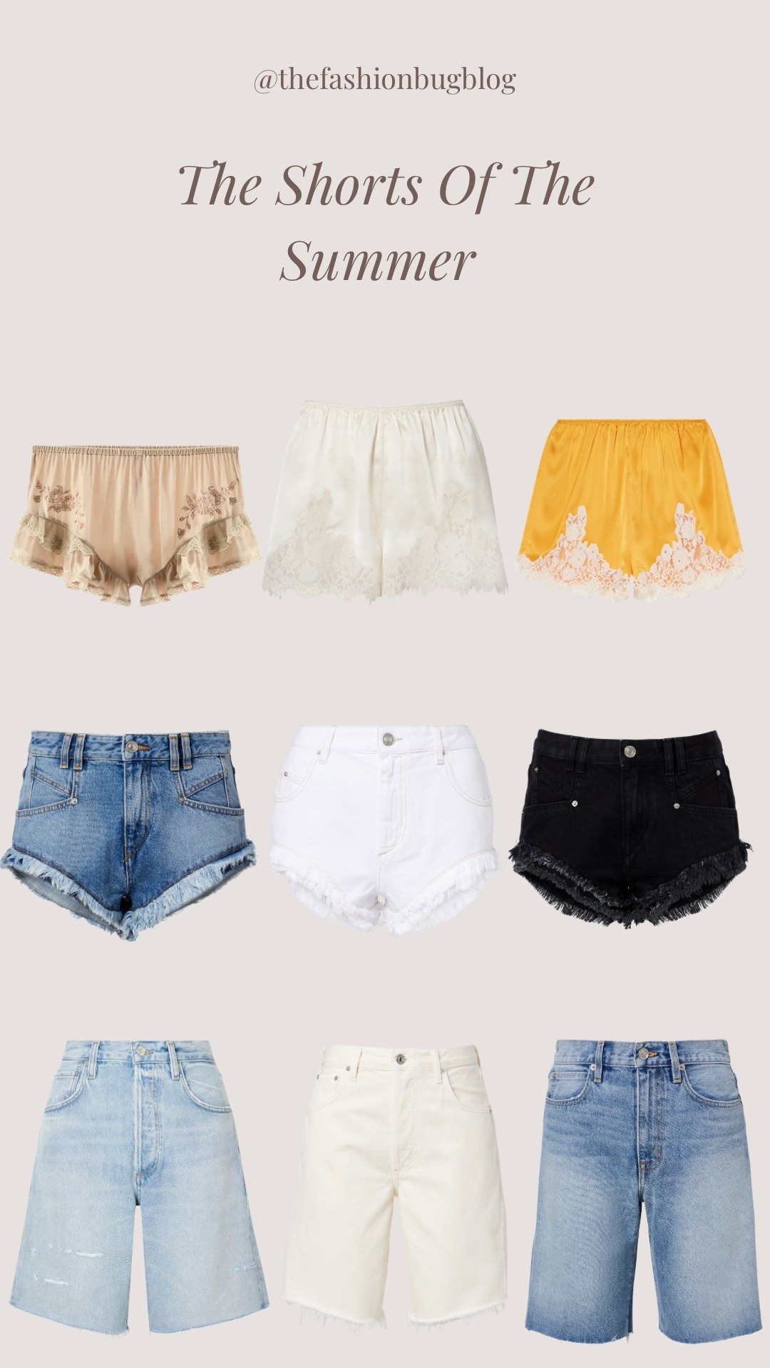 Shorts of the summer doen, reformation, Isabel Marant

#LTKsummer #LTKluxury #LTKtravel