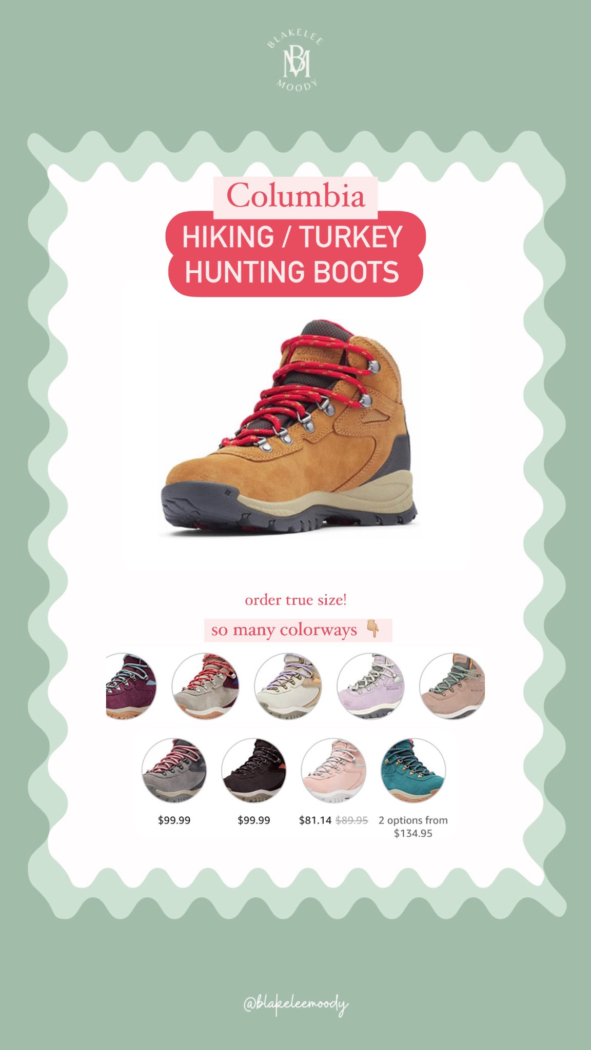 Hiking, Spring camping, Turkey hunting boots from Columbia! Order your true size! Reviews are awesome 👏🏼 

#LTKunder100 #LTKSeasonal #LTKtravel