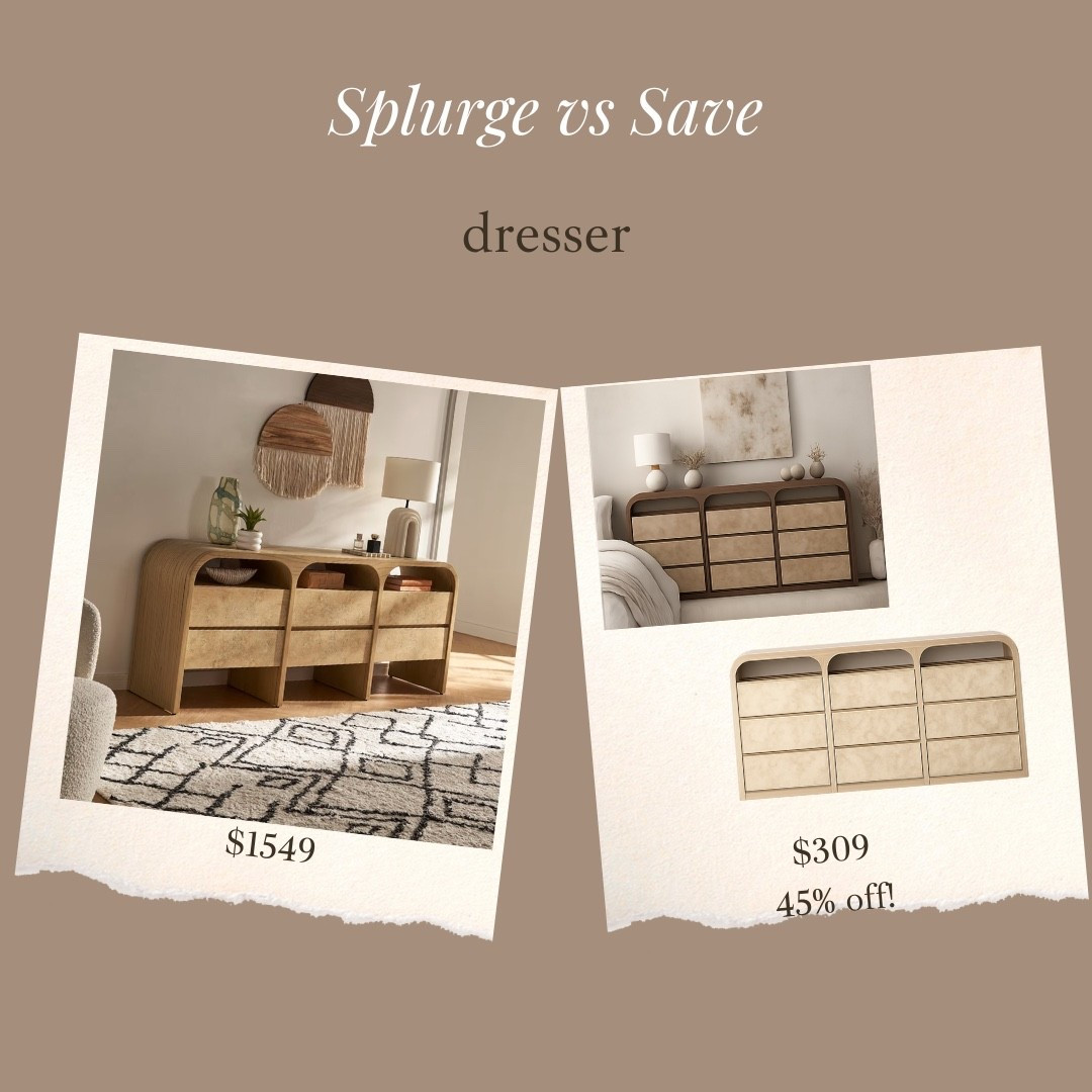 BRAND NEW!!!!! First ever dupe for my dream dresser!! Only has 5⭐️ reviews!!! Will sellout 🚨

#LTKHome #LTKSaleAlert