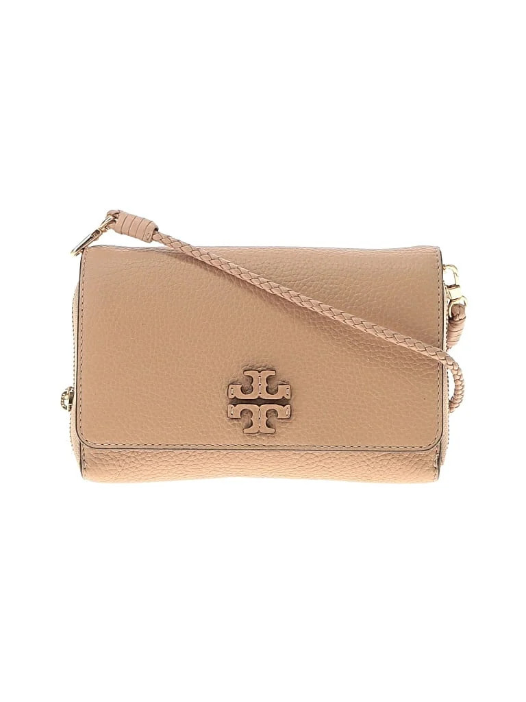 Tory Burch 100% Leather Tan Leather Crossbody Bag One size - 53% off | ThredUp (US)