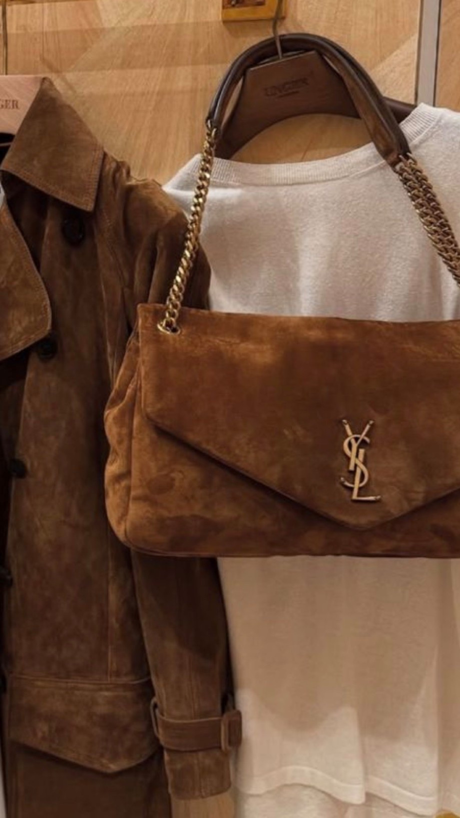 Love this bag!! 
Trending 
Fall bag
Suede bag

#LTKgrwm #LTKootd